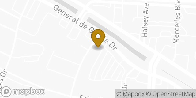 Map showing the location of Chuck E. Cheese in New Orleans, LA 70114