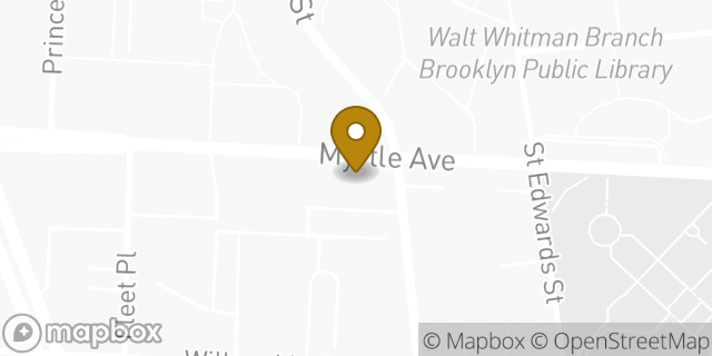 Map showing the location of CVS Pharmacy in Brooklyn, NY 11201