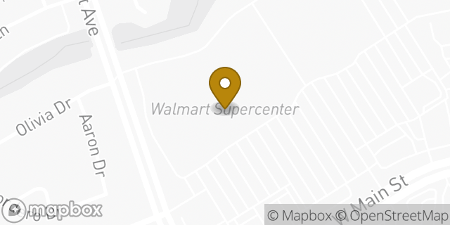 Map showing the location of Walmart in Lewisville, TX 75067