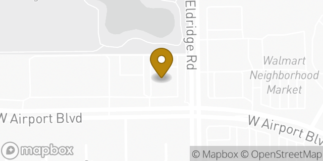 Map showing the location of Walgreens in Sugar Land, TX 77478