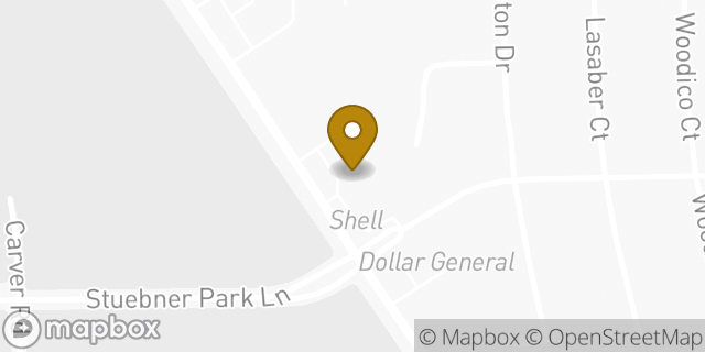 Map showing the location of Amazon Locker - Judge in Houston, TX 77038