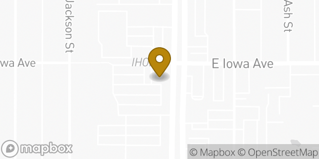 Map showing the location of Chase Bank in Denver, CO 80222