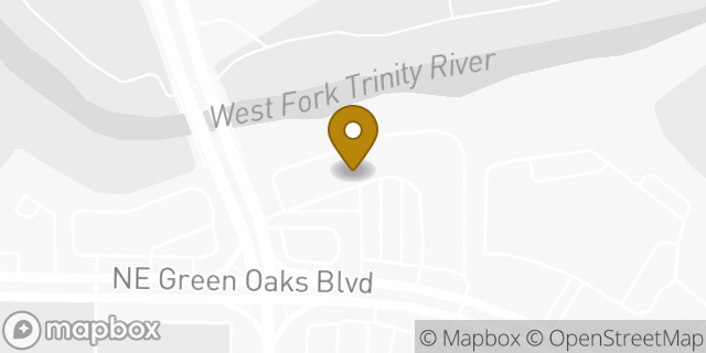 Map showing the location of Subway in Arlington, TX 76006