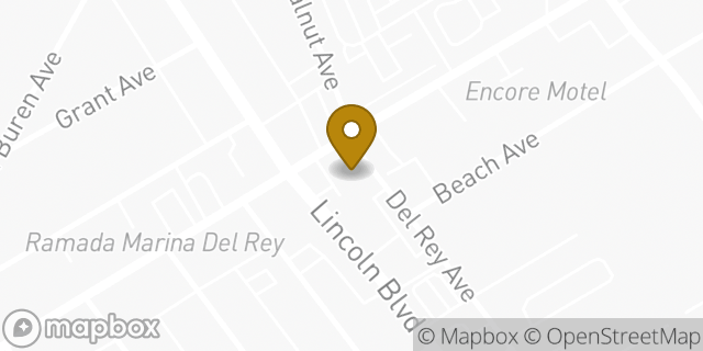 Map showing the location of ATM 7ELEVEN-FCTI in Marina del Rey, CA 90292