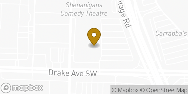 Map showing the location of Academy Sports + Outdoors in Huntsville, AL 35801