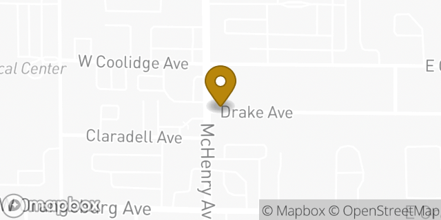 Map showing the location of McHenry in Modesto, CA 95350