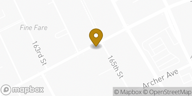 Map showing the location of Foot Locker in Jamaica, NY 11432