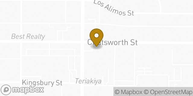 Map showing the location of ATM 7ELEVEN-FCTI in Granada Hills, CA 91344