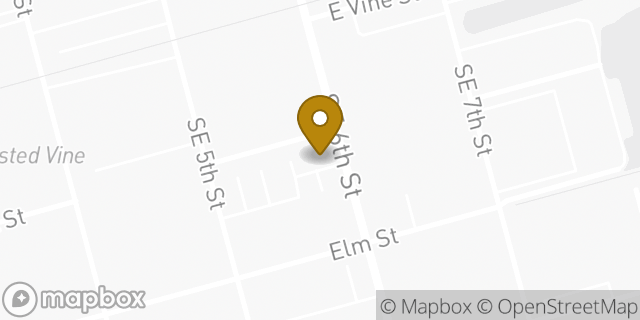 Map showing the location of Enterprise Rent-A-Car in Des Moines, IA 50309