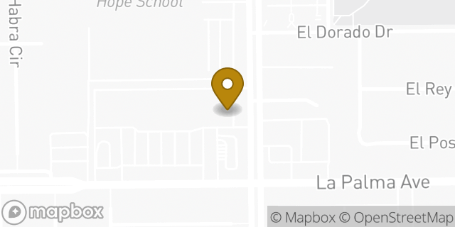 Map showing the location of Baskin-Robbins in Buena Park, CA 90620
