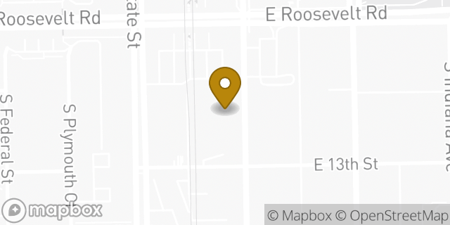 Map showing the location of Jewel-Osco in Chicago, IL 60605