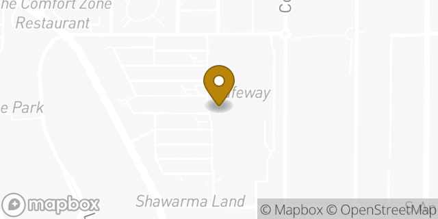 Map showing the location of Amazon Locker - Rainier in Seattle, WA 98118
