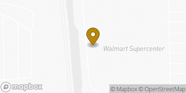 Map showing the location of Walmart in Anchorage, AK 99515