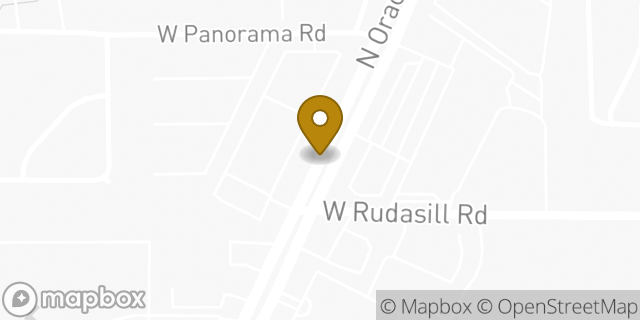 Map showing the location of Banner Occupational Health Clinic in Tucson, AZ 85704