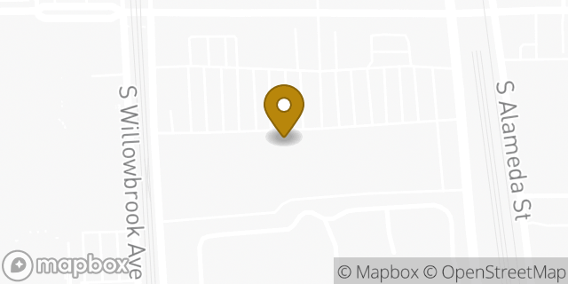 Map showing the location of Amazon Locker - Tactile in Compton, CA 90220