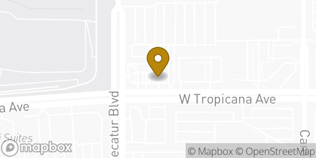 Map showing the location of 7-Eleven in Las Vegas, NV 89103