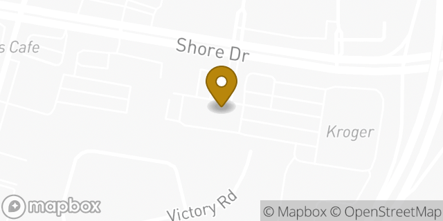 Map showing the location of The UPS Store in Virginia Beach, VA 23455