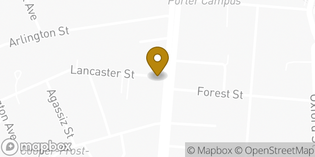 Map showing the location of The UPS Store in Cambridge, MA 02140
