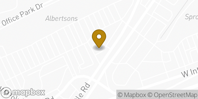 Map showing the location of Whataburger in Arlington, TX 76016