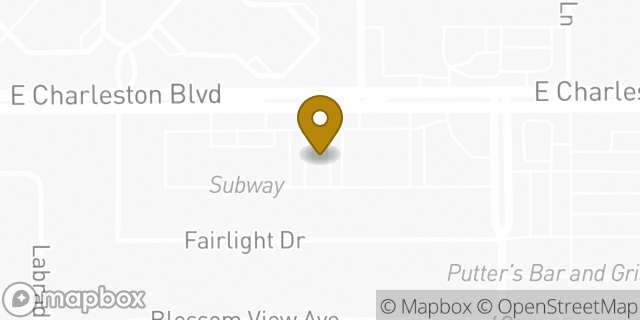 Map showing the location of Sonic Drive In in Las Vegas, NV 89142