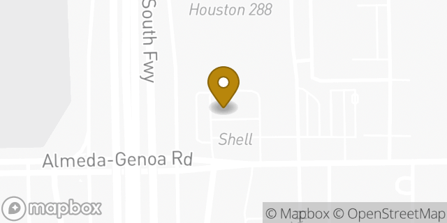 Map showing the location of McDonald's in Houston, TX 77047