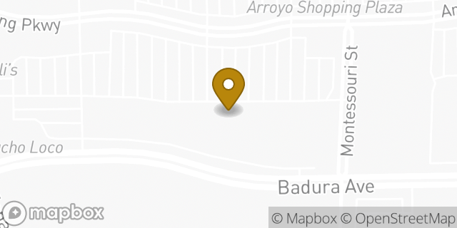 Map showing the location of Amazon Locker - Cabrera in Las Vegas, NV 89113