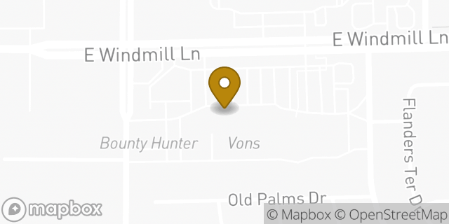 Map showing the location of Amazon Locker - Warble in Las Vegas, NV 89123