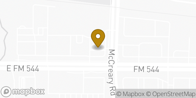 Map showing the location of ATM 7ELEVEN-FCTI in Murphy, TX 75074