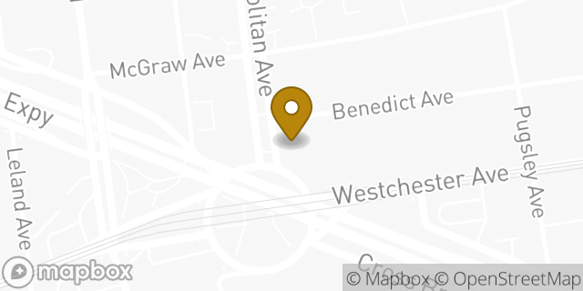 Map showing the location of Chipotle Mexican Grill in Bronx, NY 10462