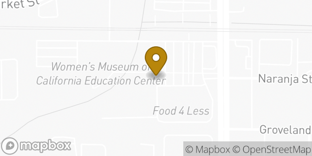 Map showing the location of Subway in San Diego, CA 92114
