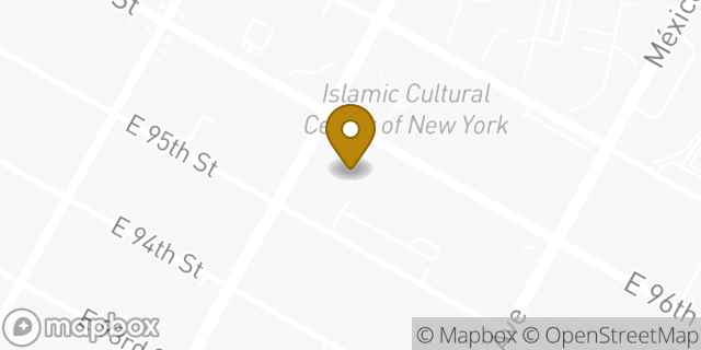 Map showing the location of Citi Bank in New York, NY 10022