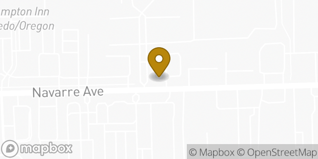 Map showing the location of Subway in Oregon, OH 43616