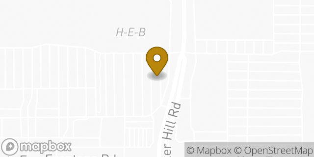 Map showing the location of ATM Heb in Houston, TX