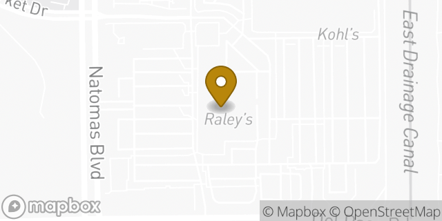 Map showing the location of Coinme in Sacramento, CA 95835