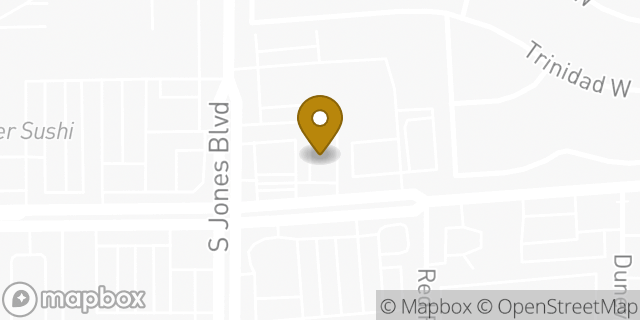 Map showing the location of McDonald's in Las Vegas, NV 89103