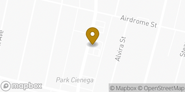 Map showing the location of Starbucks in Los Angeles, CA 90035