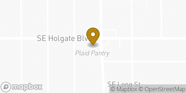 Map showing the location of Amazon Locker - Connie in Portland, OR 97206