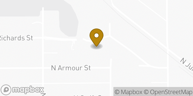 Map showing the location of CrossFit Blue House in Portland, WA
