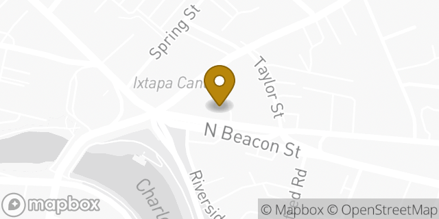 Map showing the location of Panera Bread in Watertown, MA 02472