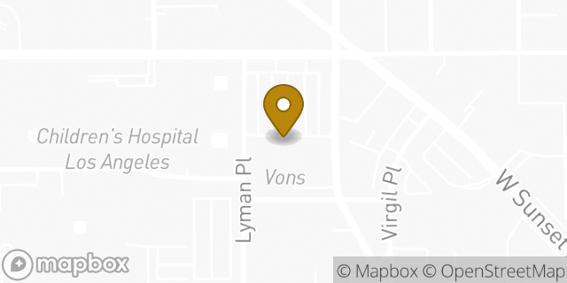 Map showing the location of Coinme in Los Angeles, CA 90027