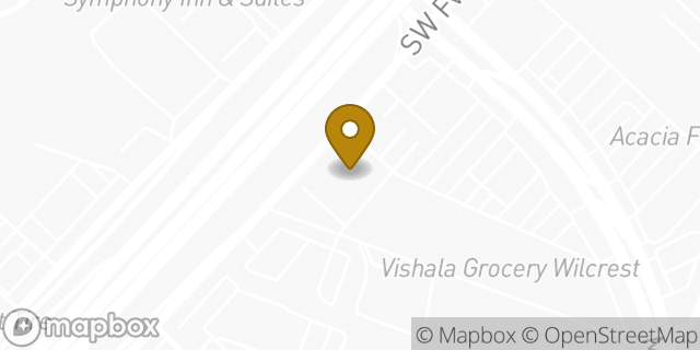 Map showing the location of Chase Bank in Houston, TX 77031