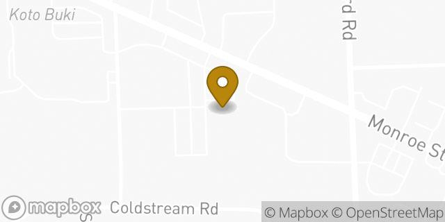 Map showing the location of Aldi in Sylvania, OH 43560