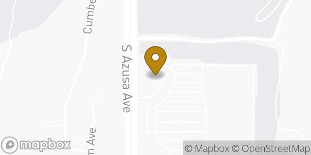 Map showing the location of The UPS Store in West Covina, CA 91792