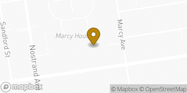 Map showing the location of Amazon Locker - Nestmate in Brooklyn, NY 11206
