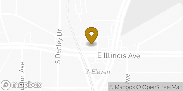 Map showing the location of McDonald's in Dallas, TX 75216