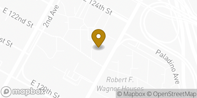 Map showing the location of Amazon Locker - Morristown in New York, NY 10035