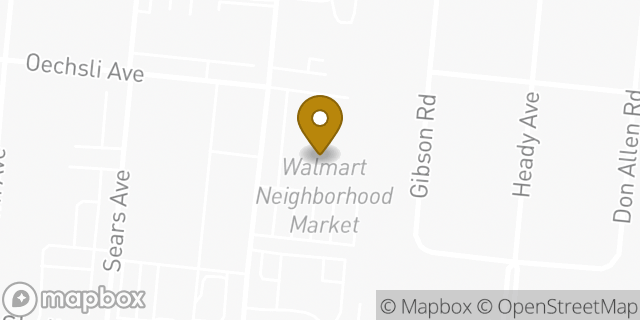 Map showing the location of Walmart in St Matthews, KY 40207