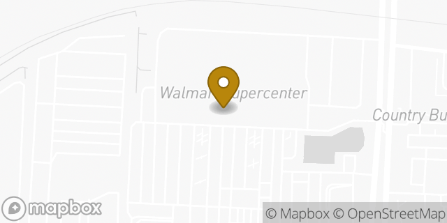 Map showing the location of Walmart in Murphy, TX