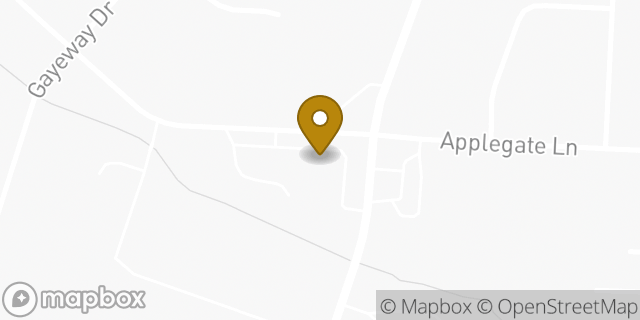 Map showing the location of Amazon Locker - Potasio in Louisville, KY 40219