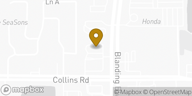 Map showing the location of McDonald's in Jacksonville, FL 32244